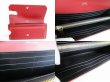 Photo8: Gurlande de Cartier Red Leather International Wallet w/Flap  #8647