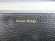 Photo10: miu miu Black Leather MADRAS Round Zip Long Wallet #8650