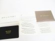 Photo12: BVLGARI Gold Clip Milky opal Leather Business Card Holder #8651