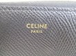 Photo10: CELINE Black Leather Round Zip Long Wallet #8665