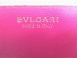 Photo10: BVLGARI White Agate Berry Tourmaline Leather Logo Clip Long Wallet #8672