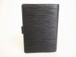 Photo2: LOUIS VUITTON Epi Black Document Holders Small Ring Agenda Cover #8674