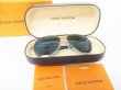 Photo12: LOUIS VUITTON Damier Graphite Sunglasses Eye Wear Conspiration Pilot #8679