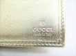 Photo10: GUCCI GG Brown Canvas Gold Leather Bifold Long Wallet #8699