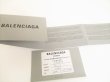 Photo11: BALENCIAGA Gray Leather Trifold Cash Mini Wallet Purse #8700