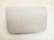 Photo2: BALENCIAGA Gray Leather Trifold Cash Mini Wallet Purse #8700