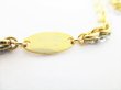 Photo12: LOUIS VUITTON LV Circle Gold Silver Chain Louise Long Necklace #8703