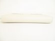 Photo5: GUCCI Vintage Logo Motif Pearl White Leather Round Zip Wallet #8712