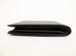 Photo6: PRADA Black Saffiano Leather Bifold Wallet Compact Wallet #8713