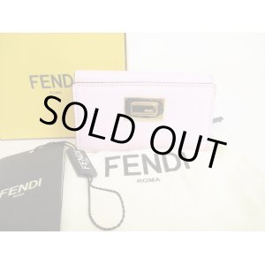 Photo: FENDI Selleria Anemone Leather 6pics Key Cases #8722