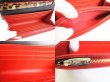 Photo9: Christian Louboutin Animal Patent Leather Long Wallet MACARON #8729