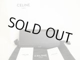 Photo: CELINE Black Leather Large Flap Wallet Bifold Long Wallet #8742