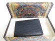 Photo12: Christian Dior Navy Blue Leather Passport Holder Notebook Holder #8745