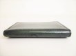 Photo6: Berluti Calligraphy Moss Green Leather Business Card Holder #8748