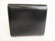 Photo2: Cartier Love Collection Silver H/W Black Leather Bifold Wallet #8760