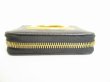 Photo6: Salvatore Ferragamo Gancini Black Leather Round Zip Bifold Wallet #8762