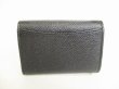 Photo2: BVLGARI Logo Clip Black Leather Coin Purse #8766