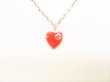 Photo2: GUCCI Sterling Silver Ag925 Interlocking G Heart Necklace #8775