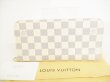 Photo1: LOUIS VUITTON Leather Damier Azur Wallet Porte Feuille insolite #8776