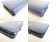 Photo7: PRADA Saffiano Blue Leather Bifold Wallet Compact Wallet #8777