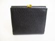 Photo2: Salvatore Ferragamo Vala Black Leather Bifold Long Wallet #8791