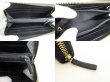 Photo8: GUCCI Interlocking G Black Leather Round Zip Wallet #8799