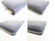 Photo7: GUCCI GG Metal Navy Blue Leather Round Zip Long Wallet #8803