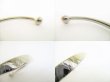 Photo12: LOUIS VUITTON Monogram Silver Brass Bracelet Monogram Jonc #8805