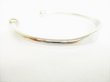 Photo5: LOUIS VUITTON Monogram Silver Brass Bracelet Monogram Jonc #8805