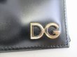 Photo10: DOLCE&GABBANA Black Leather Bifold Wallet Purse #8808