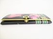 Photo5: Salvatore Ferragamo Gancini Black Leather Flower Motif Flap Wallet #8815