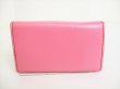 Photo2: miu miu Pink Red Soft Calf Leather 6 Pics Key Cases #8845