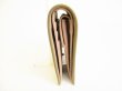 Photo3: PRADA Saffiano Leather Ribbon Motif Bifold Wallet Compact Wallet #8850