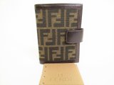 Photo: FENDI Zucca Canvas Document Holders Small Ring Agenda Cover #8852