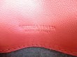 Photo10: BOTTEGA VENETA Intrecciato Vermilion Leather Pouch Cosmetic Case #8859