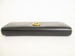 Photo6: Cartier Panthere de Cartier Black Leather Gold H/W Trifold Wallet #8860