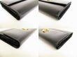 Photo7: Cartier Panthere de Cartier Black Leather Gold H/W Trifold Wallet #8860