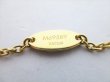 Photo11: LOUIS VUITTON LV Circle Medallion Gold Platd L TO V Bracelet #8884