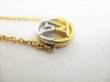 Photo4: LOUIS VUITTON LV Circle Medallion Gold Platd L TO V Bracelet #8884