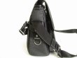 Photo4: HUNTING WORLD Gray Canvas Messenger Bag Crossbody Bag Purse #8886