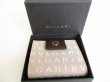 Photo12: BVLGARI Logo Mania Beige Canvas Brown Leather Bifold Wallet #8905