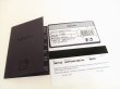 Photo11: PRADA Saffiano Black Metal Leather Bifold Wallet Compact Wallet #8912