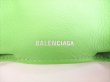 Photo10: BALENCIAGA Lime Green Leather Trifold Mini Wallet #8918