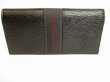 Photo2: Salvatore Ferragamo Gancini Deep Brown Leather Bifold Long Wallet #8923