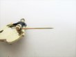 Photo11: CHANEL Vintage CC Logo Mademoiselle Motor Bike Motif Brooch #8935