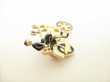 Photo3: CHANEL Vintage CC Logo Mademoiselle Motor Bike Motif Brooch #8935