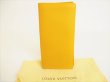 Photo1: LOUIS VUITTON Yellow Taurillon Leather Portefeuille Brazza Wallet #8962