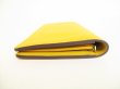 Photo6: LOUIS VUITTON Yellow Taurillon Leather Portefeuille Brazza Wallet #8962