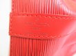 Photo10: LOUIS VUITTON Epi Red Leather Shoulder Bag Purse Petit Noe #8975