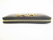 Photo6: GUCCI Interlocking G Black Leather Round Zip Long Wallet #8983